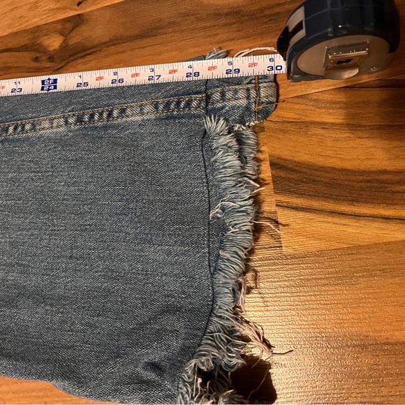 Zara bell bottom -flare distressed jeans - Picture 4 of 7